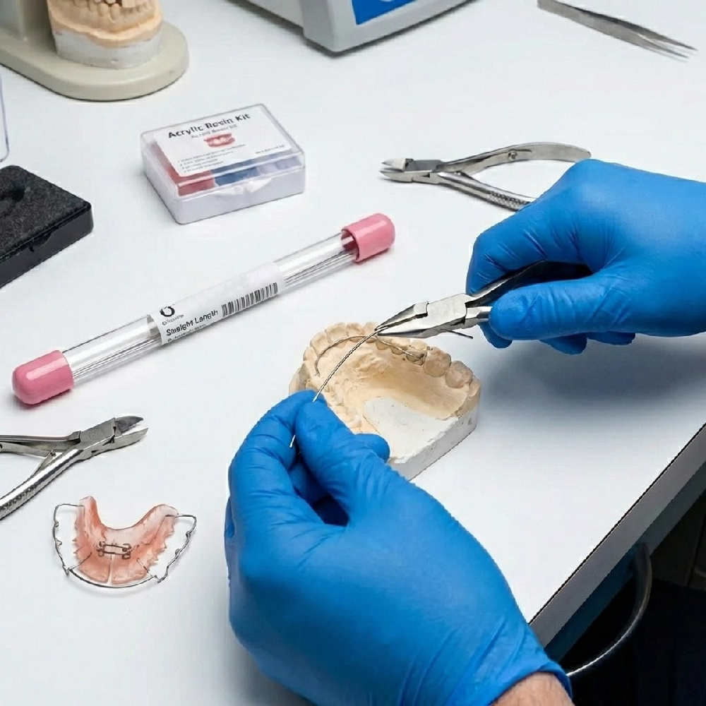 U Ortho Straight Length Retainer Wire 0.010x0.032 (Pack of 10)