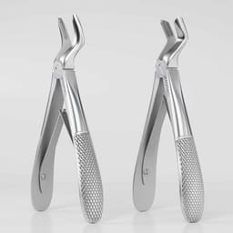 Waldent Pedo Extraction Forceps Kit Set of 7 (K1/2) - 3
