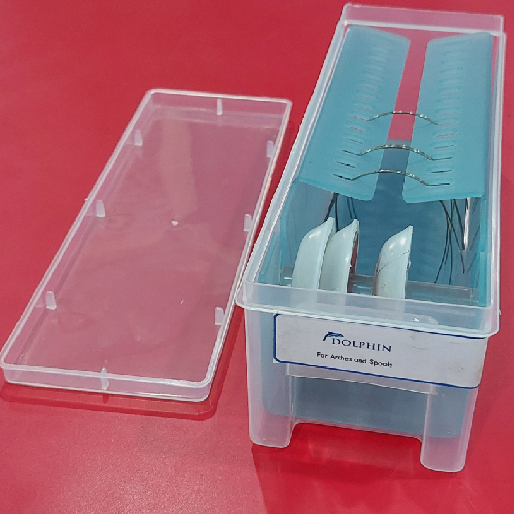 Dentomech Arch Wire and Spool Organizer - Light Blue Insert