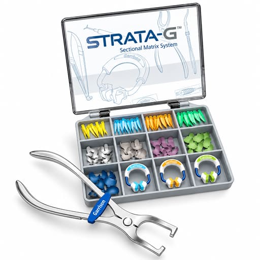 Garrison Dental Strata-G Sectional Matrix System Standard Kit (SG-KS-40)