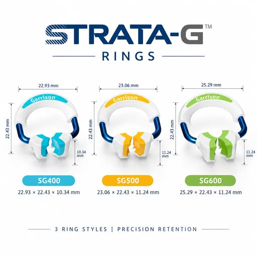 Garrison Dental Strata-G Sectional Matrix System Standard Kit (SG-KS-40)