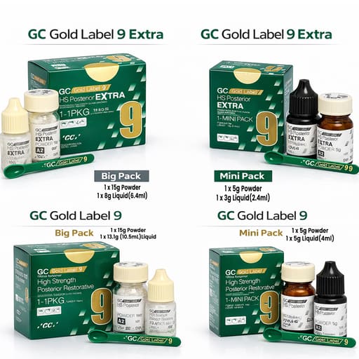 GC Gold Label 9 Posterior Restorative GIC