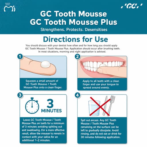 GC Tooth Mousse (Pack Of 1)
