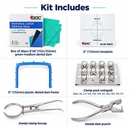 GDC Dental Rubber Dam Kit-Adult (DDK) - 4