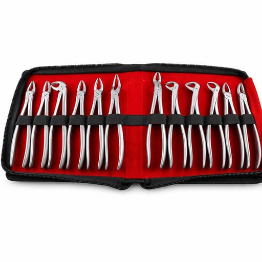 GDC Extraction Forceps Ergonomic In Pouch (EFEP12)