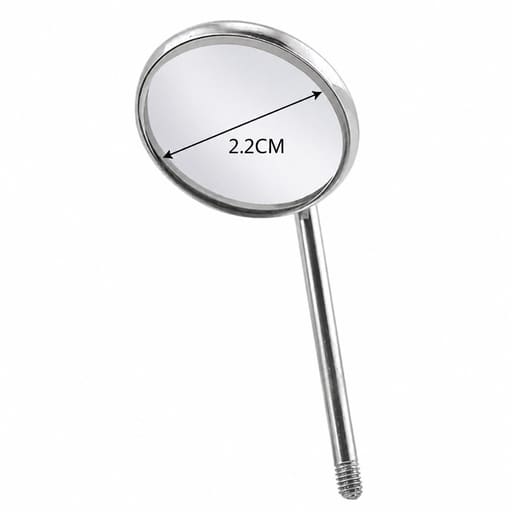 GDC Mouth Mirror Tops Magnified Pack Of 12 - 4 (Mmtm4)