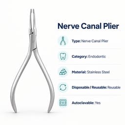 GDC Nerve-Canal Pliers - Straight (Rfes) - 5