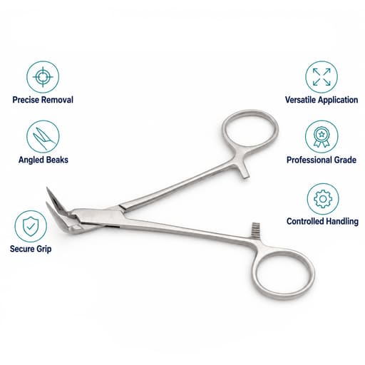 GDC Post And Silver Point Removal Forceps - 90 Degree (Rf90)