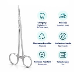 GDC Post And Silver Point Removal Forceps - Straight (Rfstr) - 4