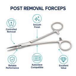 GDC Post And Silver Point Removal Forceps - Straight (Rfstr) - 6