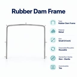 GDC Rubber Dam Frame Small (Rdcf4) - 3