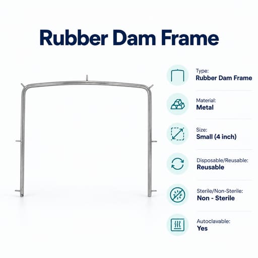 GDC Rubber Dam Frame Small (Rdcf4)