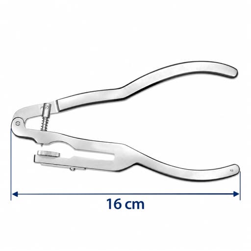 GDC Rubber Dam Punch - Ivory (16cm) (Rdp)