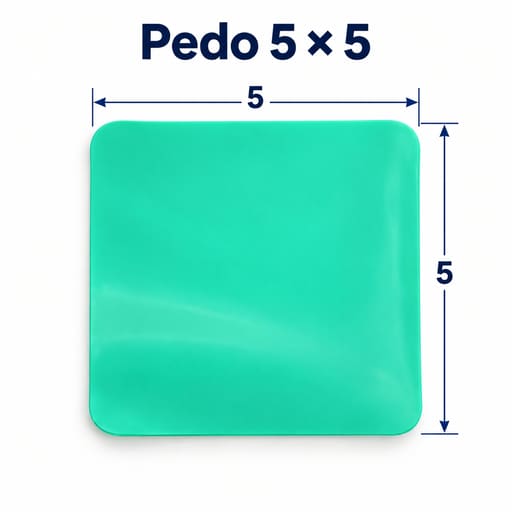 GDC Rubber Dam Sheet - Pedo 5X5 inches (Rdlc5X5)