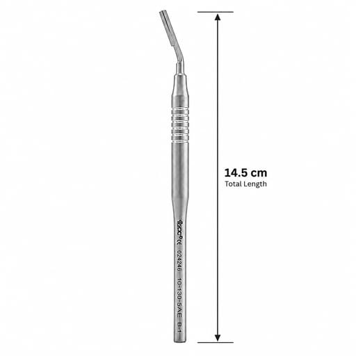 GDC Scalpel Handle 14.5cm Curved - #4 (10-130-5AE)