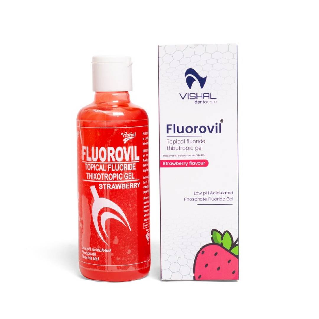 Vishal Dentocare Fluorovil Gel -Strawberry