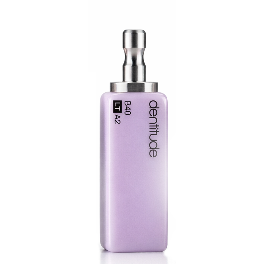 Dentitude Glass Ceramic CAD-CAM Blocks LT A2 | 40X15X15mm