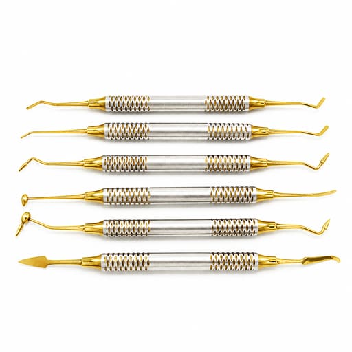 GII Composite Instruments - Gold (Set of 6)