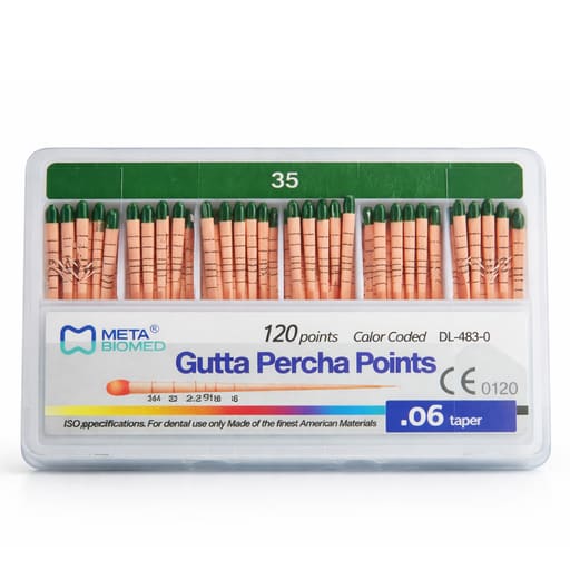 Meta Gutta Percha Points Special Taper - 6%