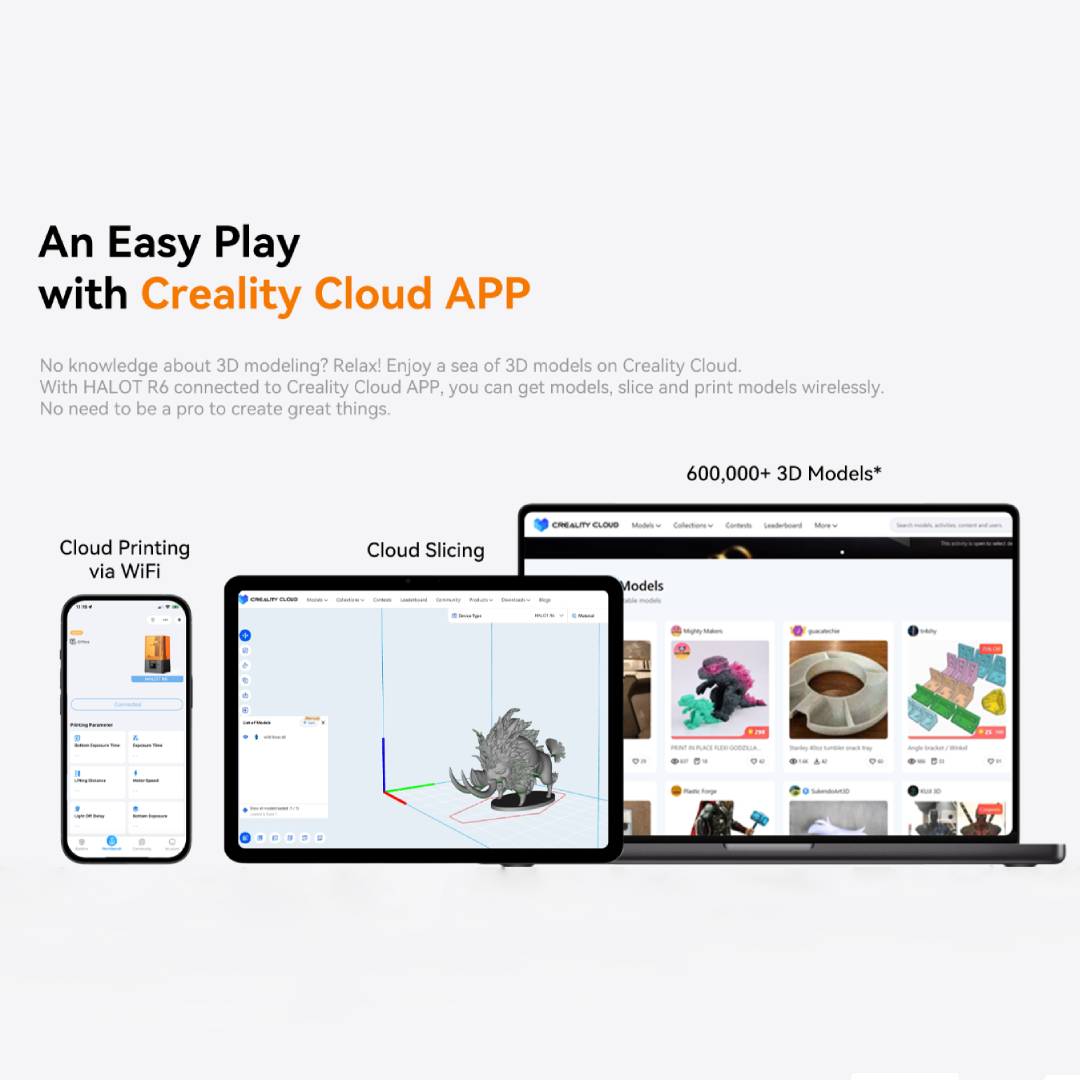 Creality Halot R6 Resin 3D Printer