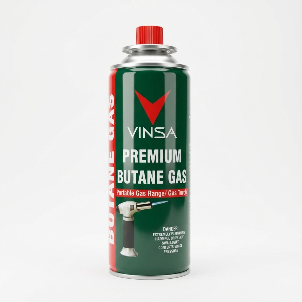 Dental Micro Torch Gas Refill Canister with Nozzle Tip