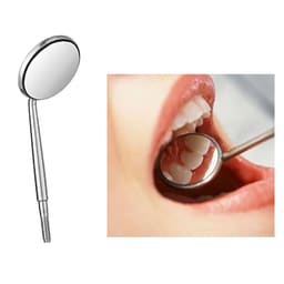 GI Mouth Mirror Tops Plain No. 5 (Pack Of 10) - 4