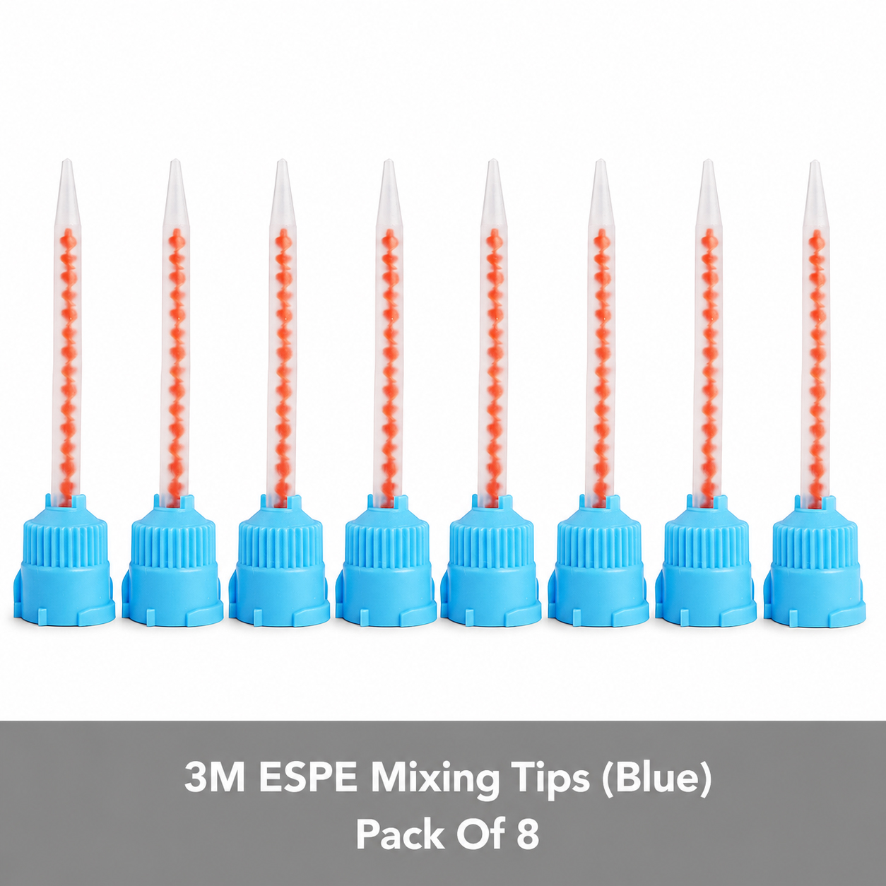 3M ESPE Mixing Tips (Blue) Pack Of 8