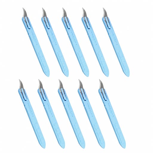 HMD Techno Cut Surgical Scalpel # 12 (Pack of 10)