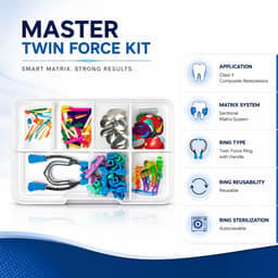 HN Dental Master Twin Force Complete Sectional Matrix System Kit - 2