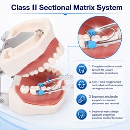 HN Dental Master Twin Force Complete Sectional Matrix System Kit - 3