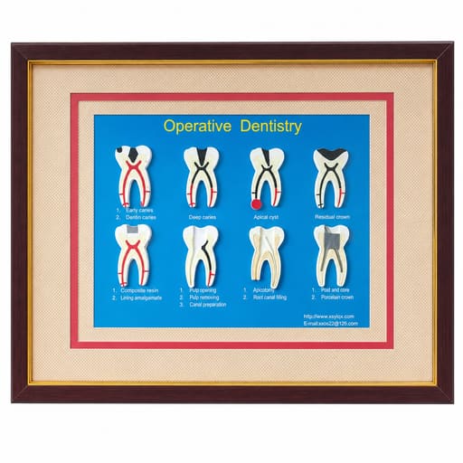 iDENTical 8 In 1 Dental Treatment Educational Board ZYR-4001