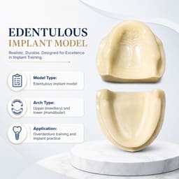 iDENTical Implant Practicing Maxillary & Mandibular Edentulous Models  - 4
