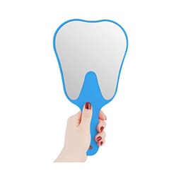 iDENTical Tooth Shape Hand Mirror - Blue