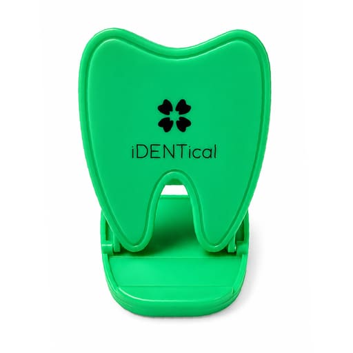 iDENTical Tooth-Shaped Business Card & Phone Holder