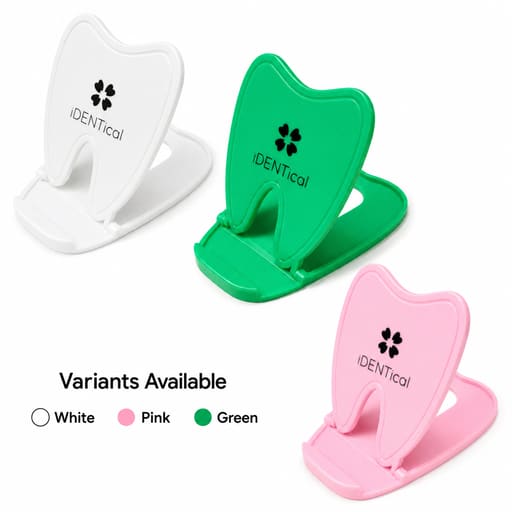 iDENTical Tooth-Shaped Business Card & Phone Holder