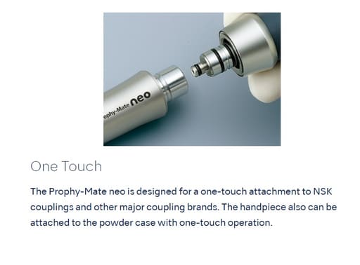 NSK Prophy-Mate Neo Dental Air Polisher PMNG-PTL-P (Y135029)