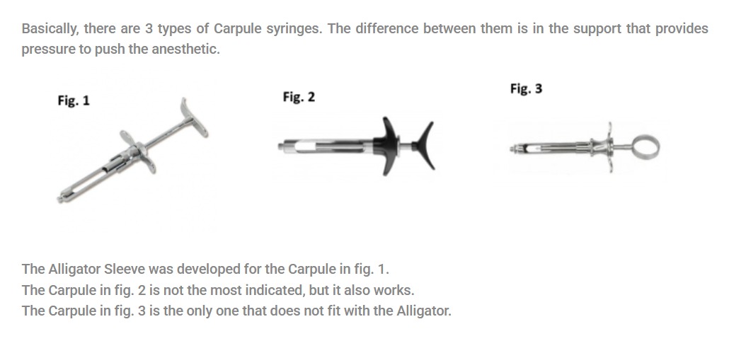 Angelus Syringe Sleeve