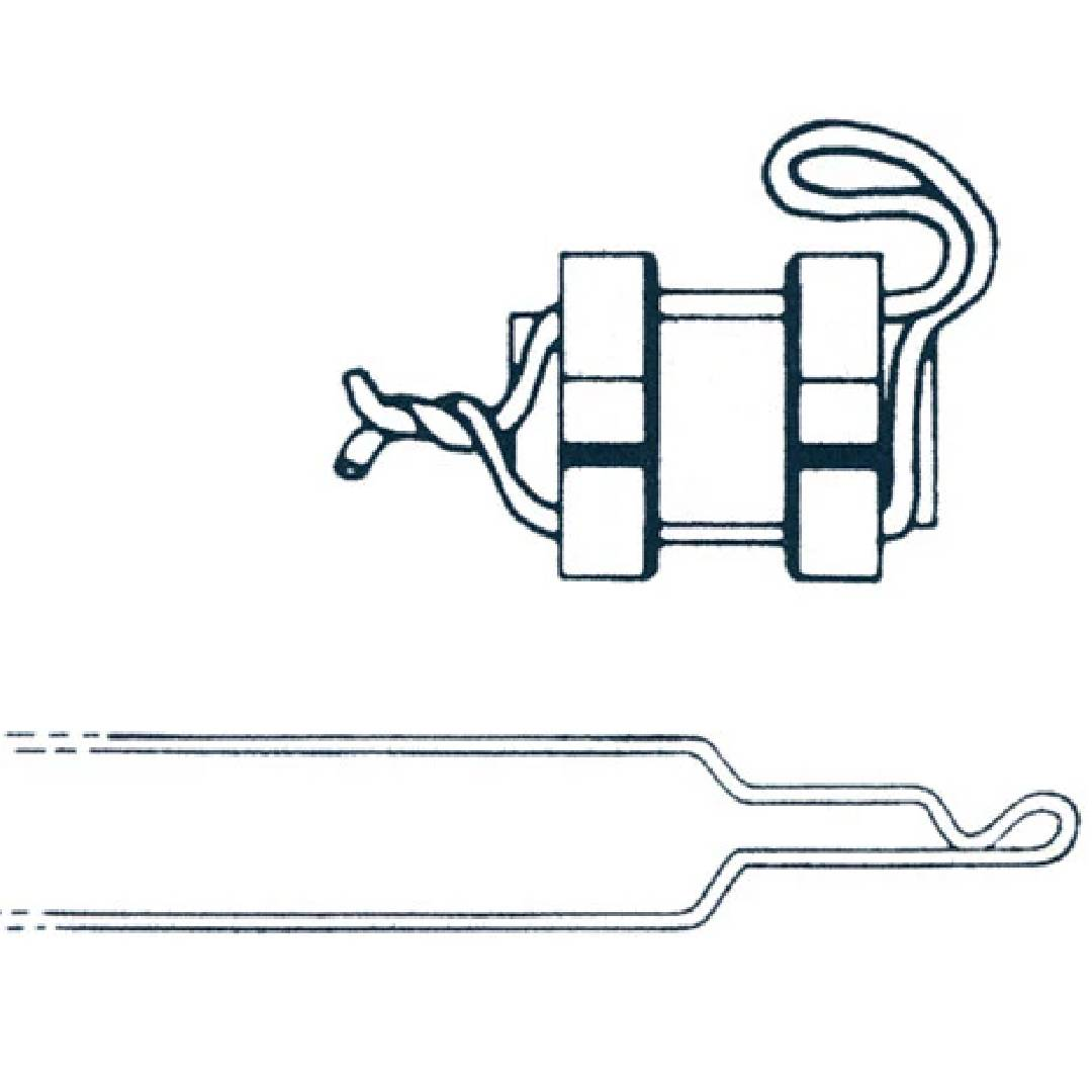 UU Ortho Kobayashi Ligature Wire Short 5.5cm (Pack of 100)