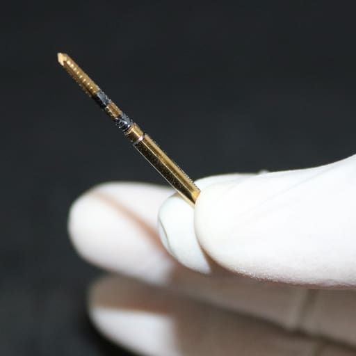Waldent Lindemann Drill Bit 1.8mm Titanium Coated 19/108