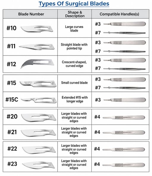 RMC Sterile BP Surgical Blades (Pack of 100)     
