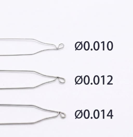 UU Ortho Kobayashi Ligature Wire Short 5.5cm (Pack of 100)