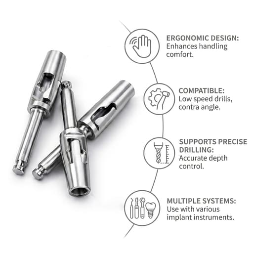 Dentaltech Implant Drill Extender