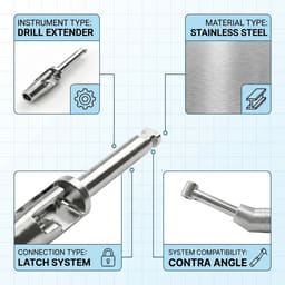Dentaltech Implant Drill Extender - 6