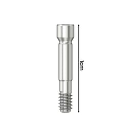 Mediden Neodent GM Compatible Titanium Abutment Screw (S-147-1) (Pack of 10) - 2