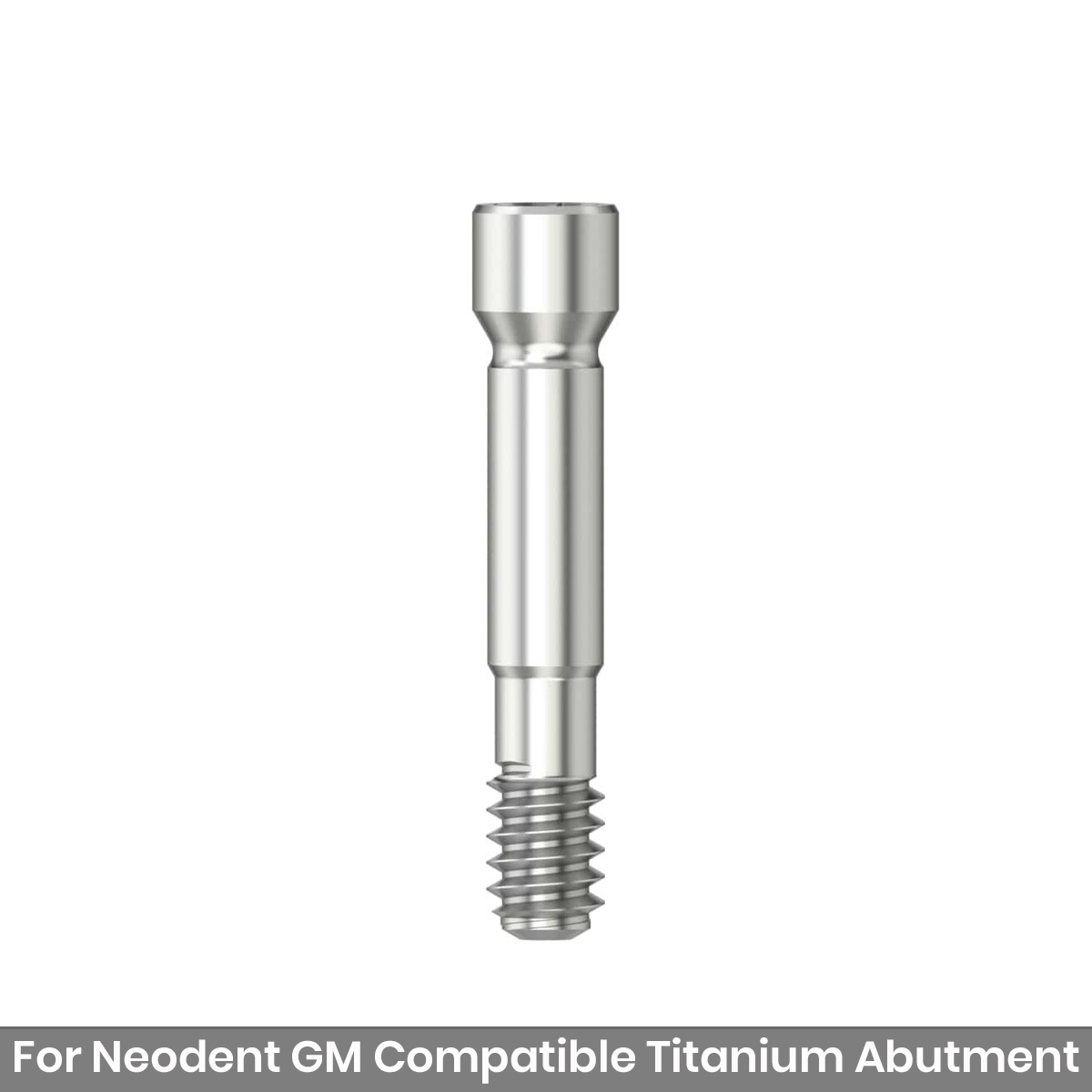 Mediden Neodent GM Compatible Titanium Abutment Screw (S-147-1) (Pack of 10)
