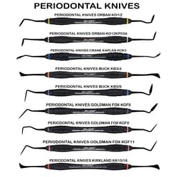 Julldent Periodontal Knives (JULL-DENT 191) - 2