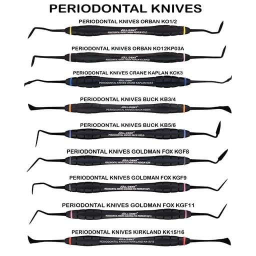 Julldent Periodontal Knives (JULL-DENT 191)