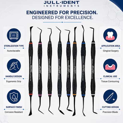 Julldent Periodontal Knives (JULL-DENT 191)