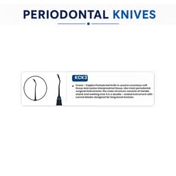 Julldent Periodontal Knives (JULL-DENT 191) - 6