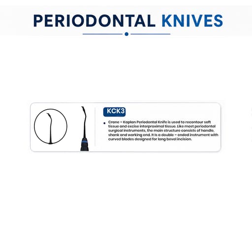 Julldent Periodontal Knives (JULL-DENT 191)
